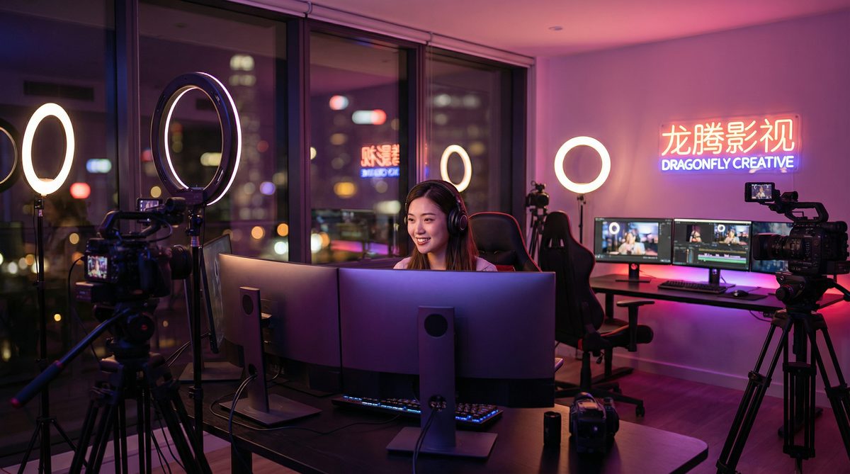 看片影视传媒视频制作现场